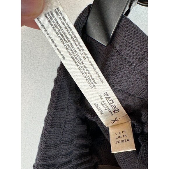 Free People Womens Pants Navy Blue Back Into It Sweatpants Tapered Jogger Medium - Picture 9 of 10